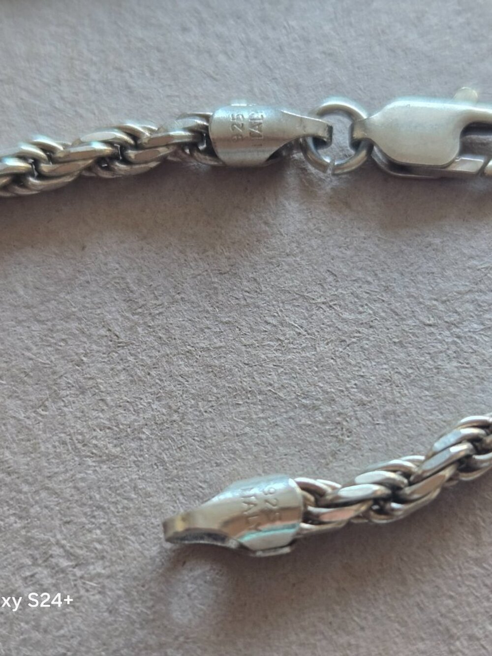 925 Rope Chain Bracelet - Italy - Picture 2 of 4